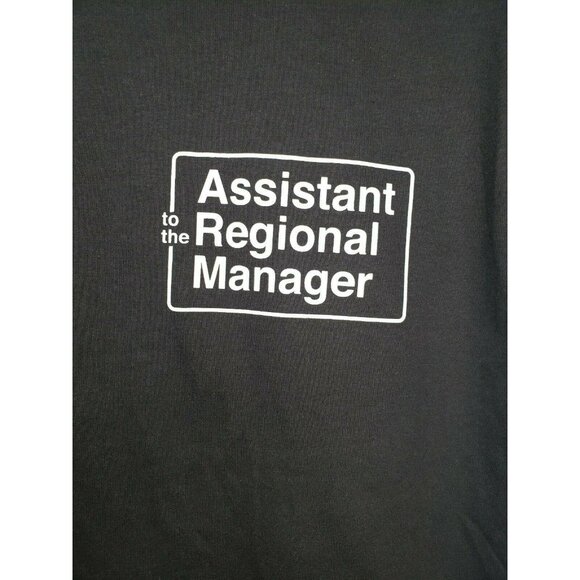 Assistant To The Regional Manager The Office Men Medium %100 Cotton T Shirt Delt - Picture 3 of 7